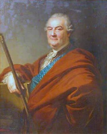 Johann Baptist Seele Portrait of Wladyslaw Gurowski oil painting image